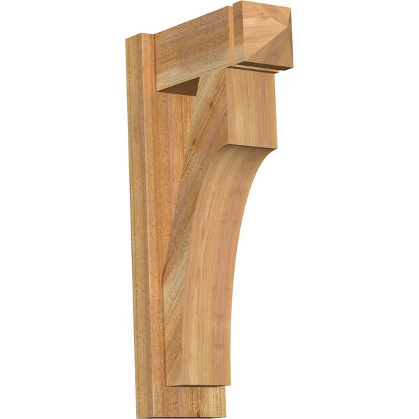 Ekena Millwork Westlake Arts & Crafts Rough Sawn Outlooker, Western Red Cedar, 6"W x 14"D x 26"H OUT06X14X26WTL03RWR - main